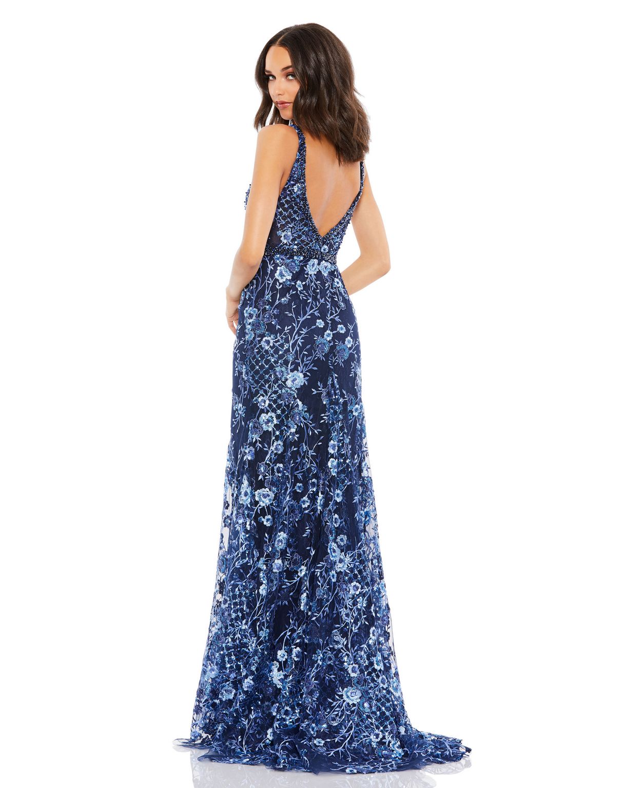 Prom Long Sleeveless Formal Dress Sleeveless Detail Mac Duggal 67481