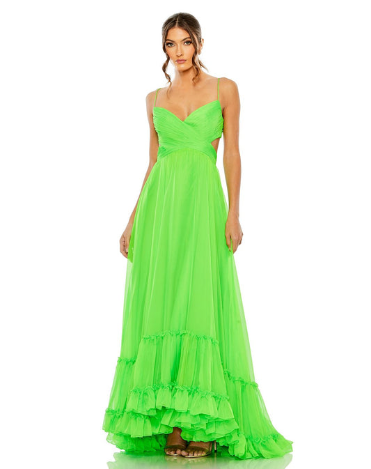Prom Tiered Ruffle Long Formal Dress Tiered Ruffle Long Formal Mac Duggal 68477