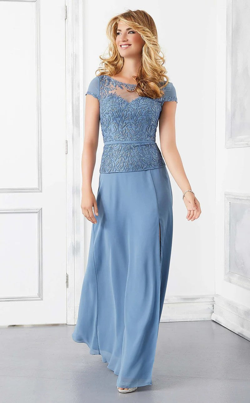MGNY Madeline Gardner New York 72302 Mother of the Bride Long Formal A Line Dress