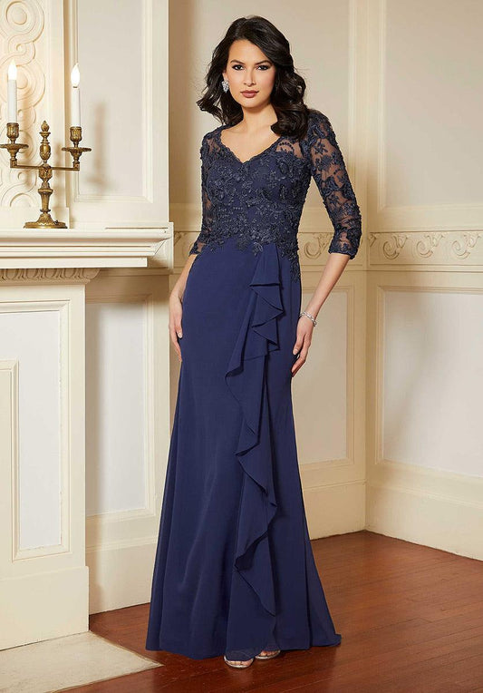 MGNY Madeline Gardner New York  72619 Long Formal Dress