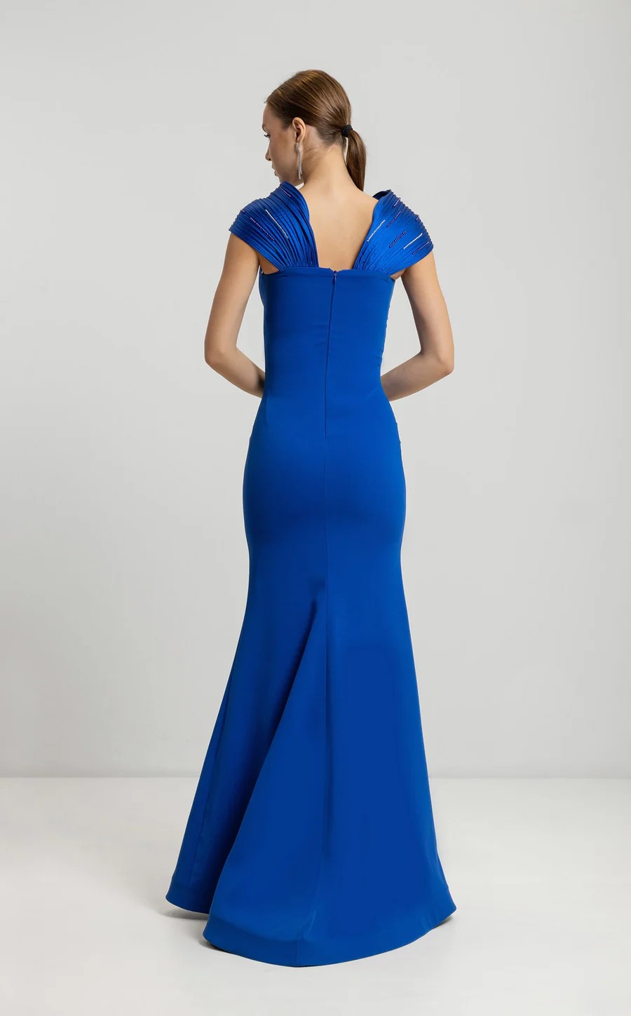 Odrella 7818 Long Mermaid Fit Formal Evening Dress