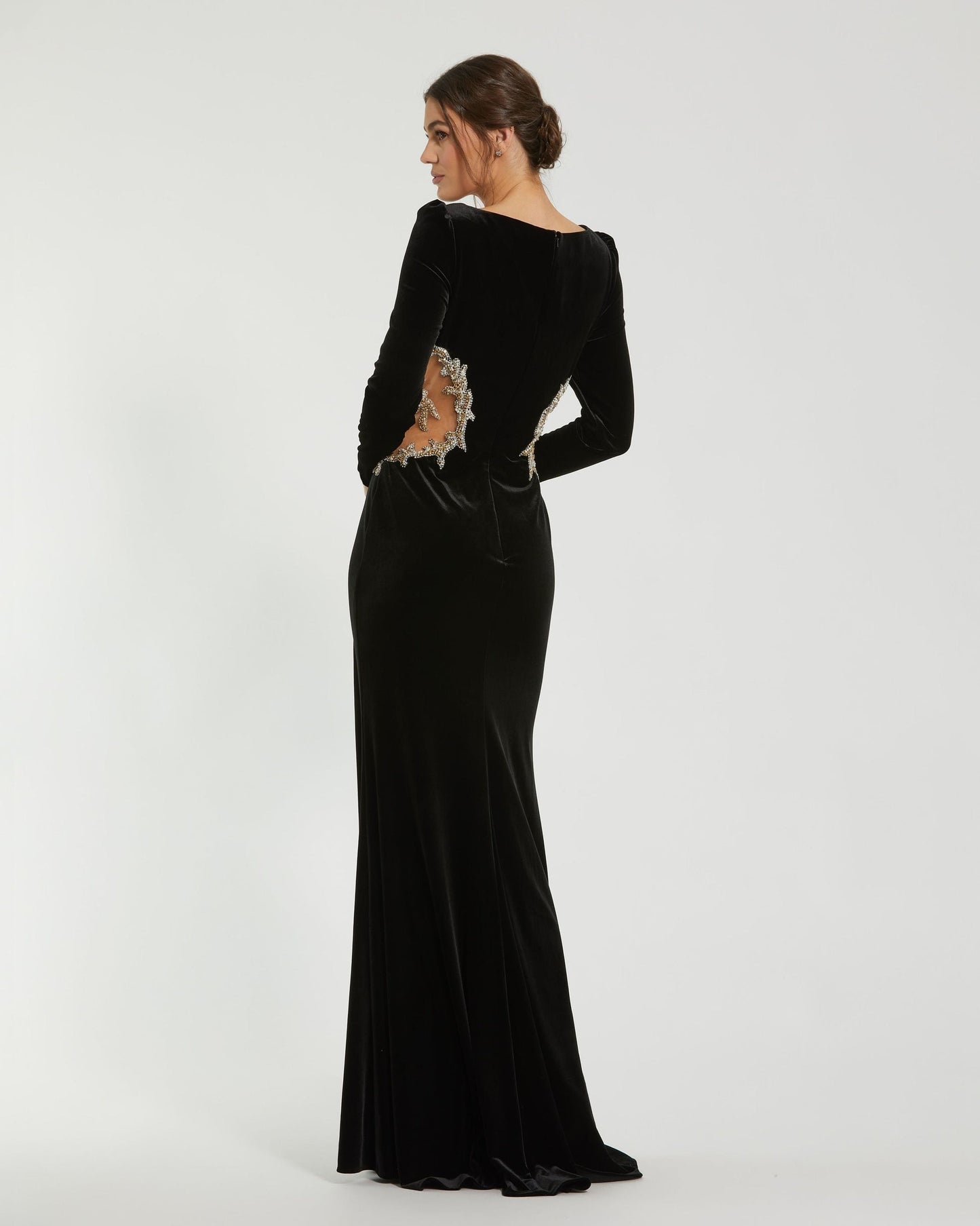 Formal Evening Dress Fitted Long Mac Duggal 79445