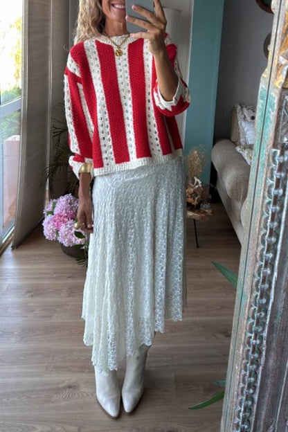 TRIANA white/red, jersey