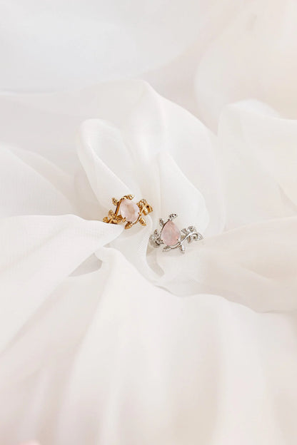 Seraphina Rose Quartz Ring