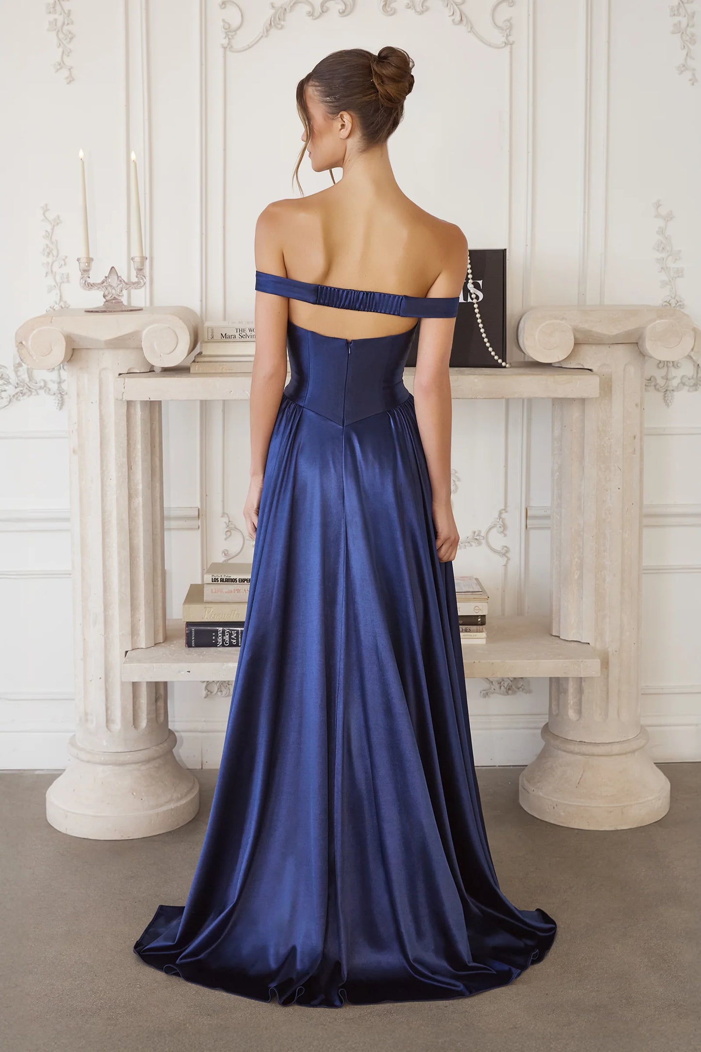 Trista Gown - Satin A-line Dress