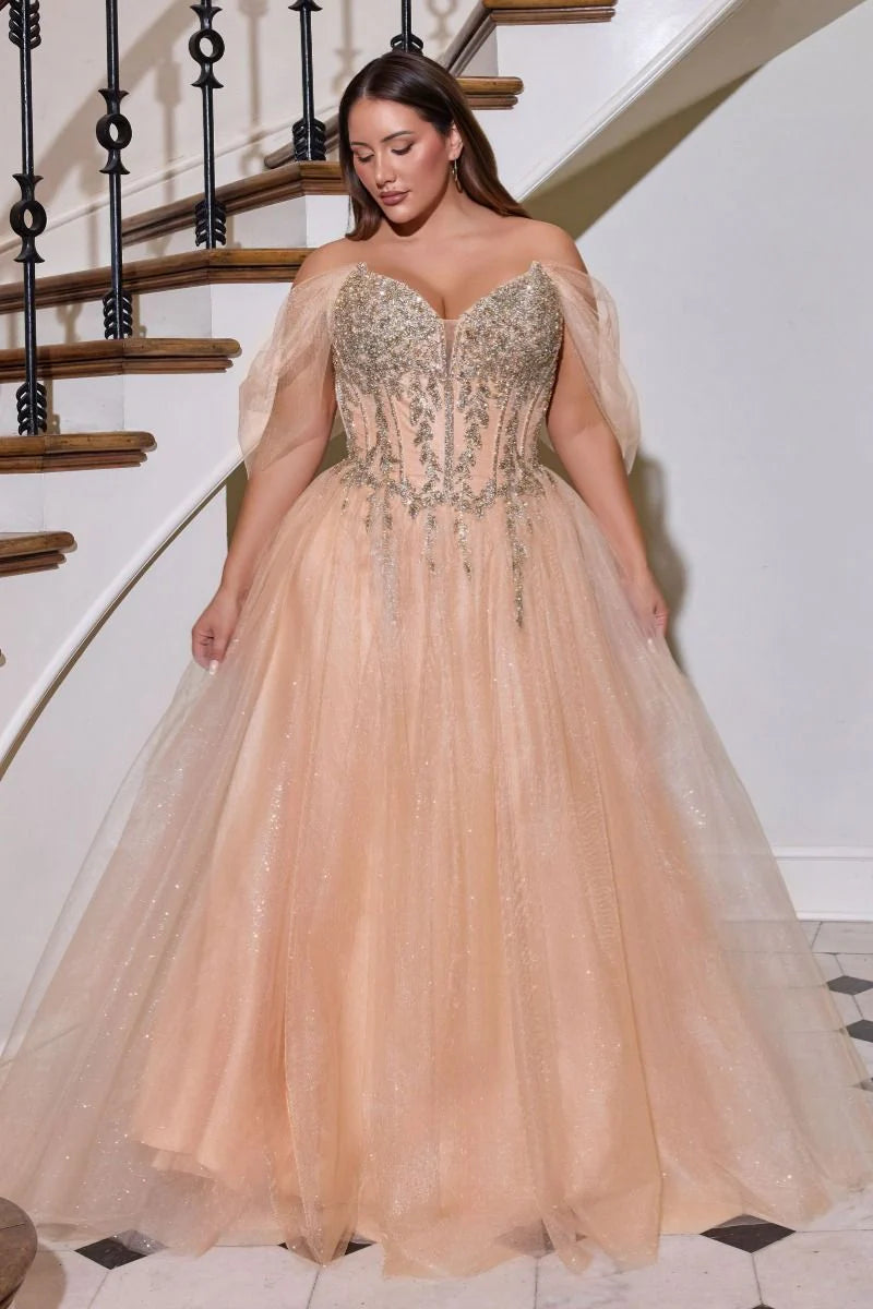 Jolia Gown - A-Line Corset Tulle Dress