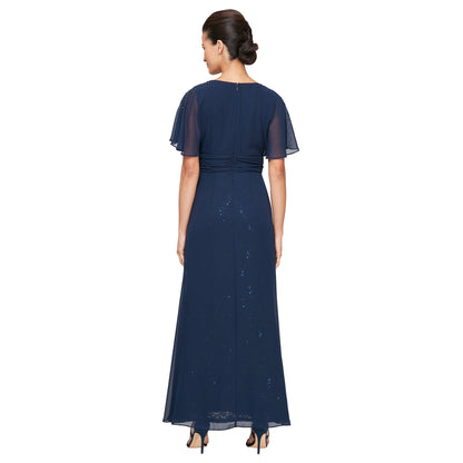 SL Fashions 9113130 Long Mother of the Bride Formal Evening Dress