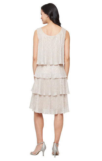 SL Fashions 9155215 Short Mother of the Bride Jacket Dress