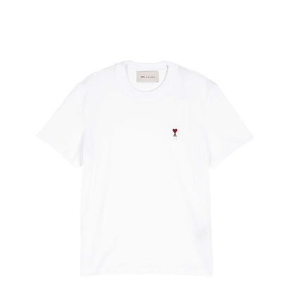 AMI Paris	Red Ami De Coeur T-Shirt