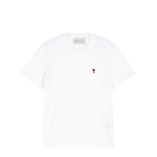 AMI Paris	Red Ami De Coeur T-Shirt
