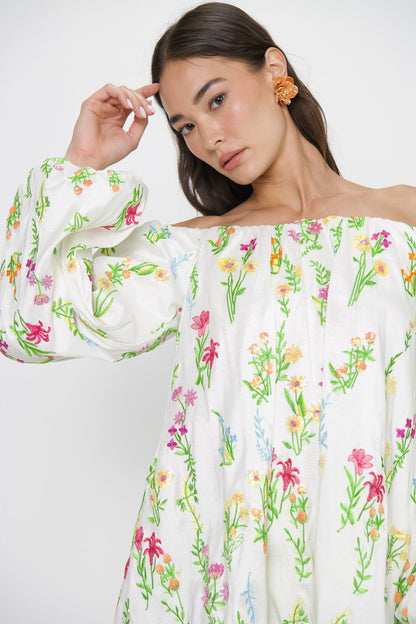 Brenna Mini Dress ~ Ethereal Sequins