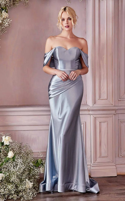 LaDivine CH163 Stretch Long Formal Prom Dress