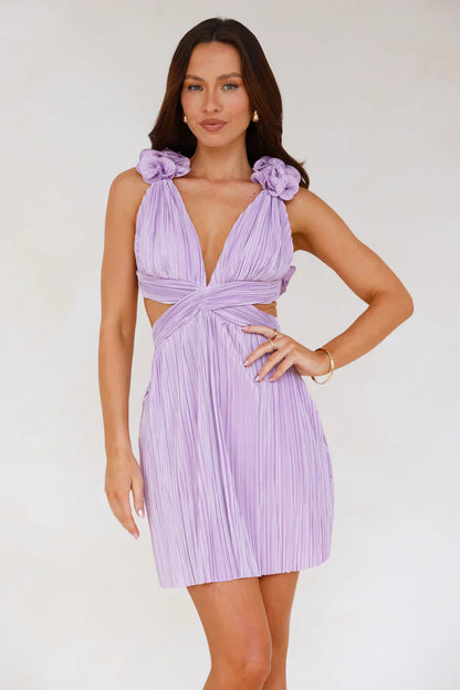 Moonlight Shimmer Mini Dress