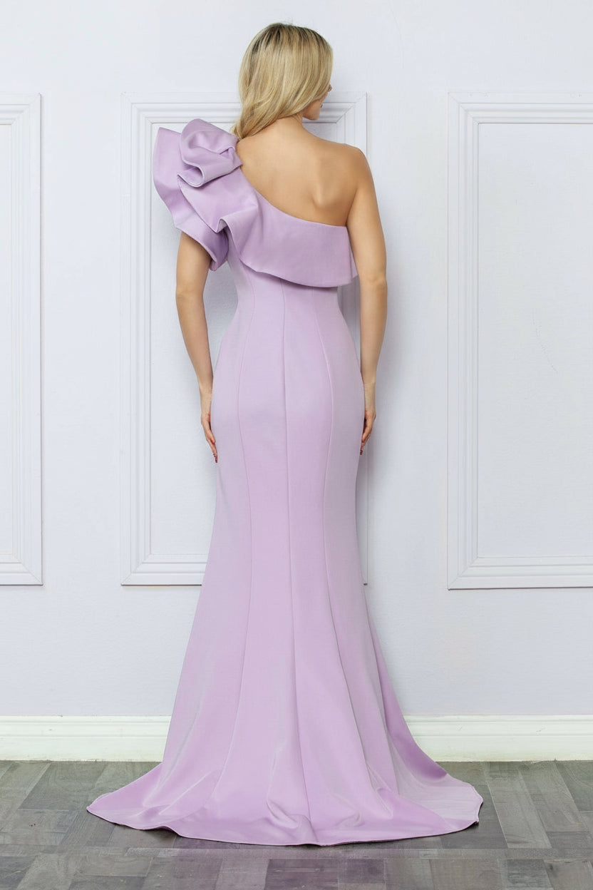 One Shoulder Sexy Long Prom Dress
