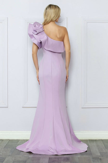 One Shoulder Sexy Long Prom Dress