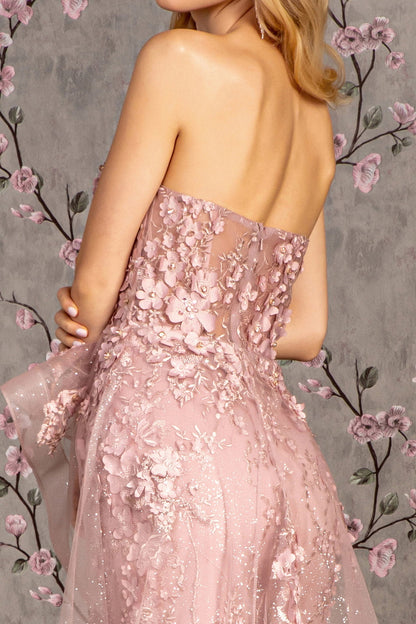 Prom Long Formal Overskirt Mermaid Dress
