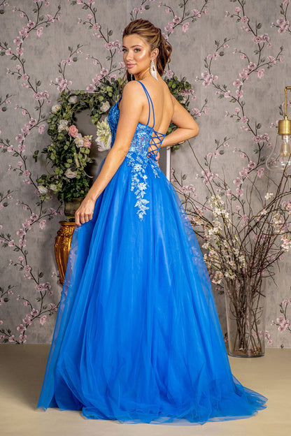 Prom Long Formal A Line Evening Gown