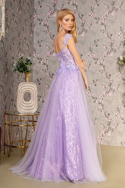 Prom A Line Long Formal Dress