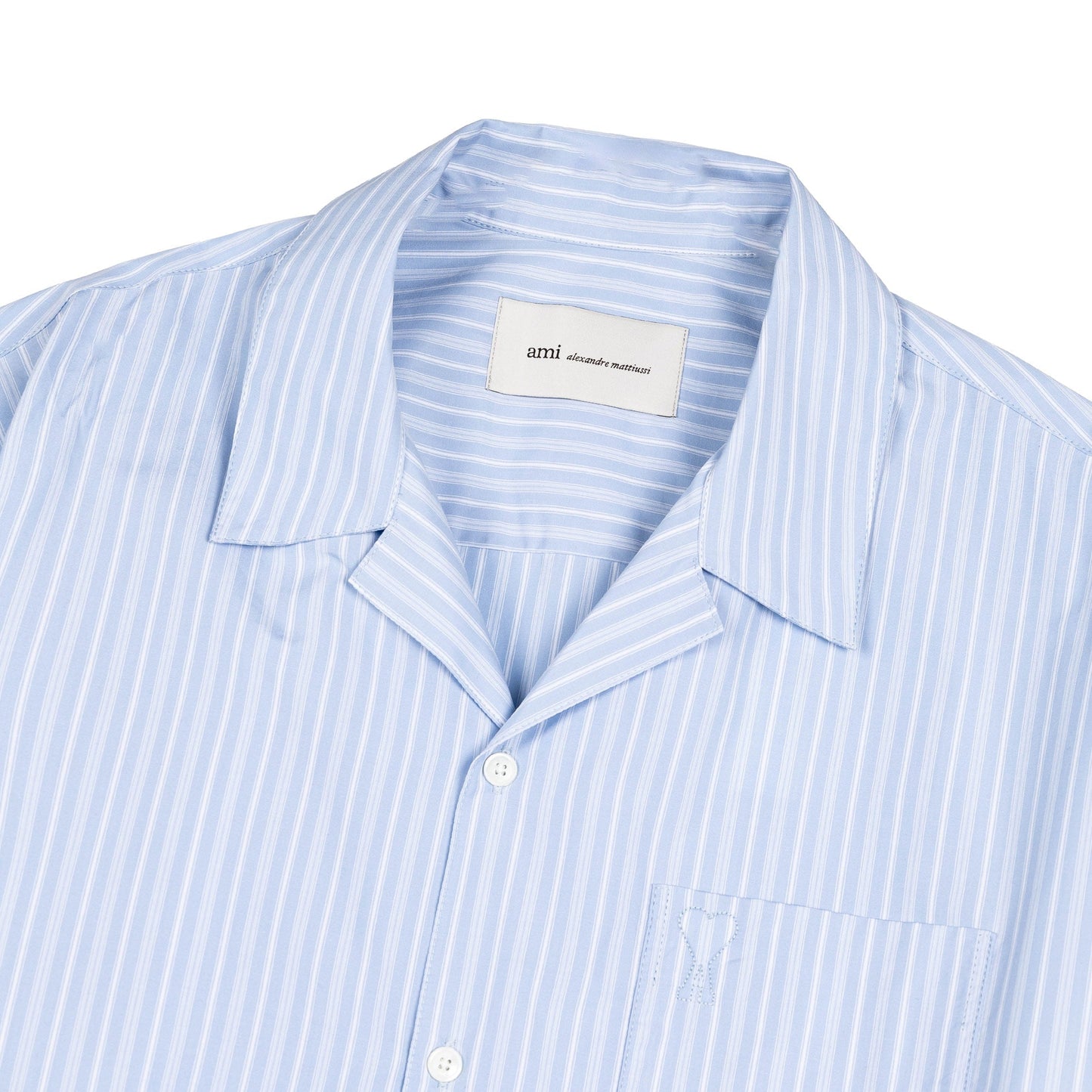 AMI Paris	Short Sleeve Ami De Coeur Boxy Shirt