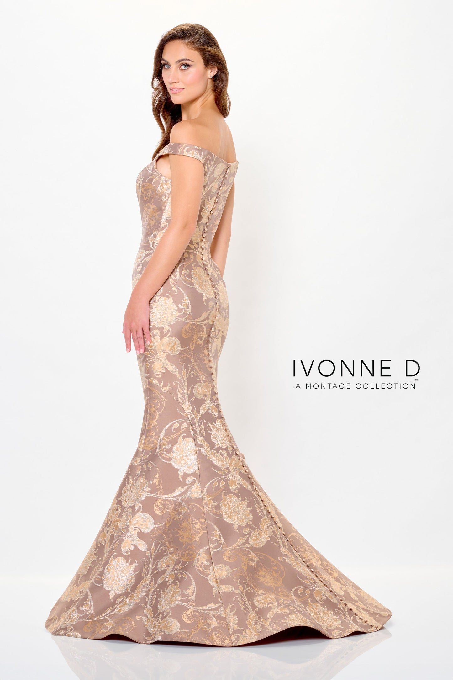 Ivonne D ID6204 Formal Long Mermaid Evening Gown