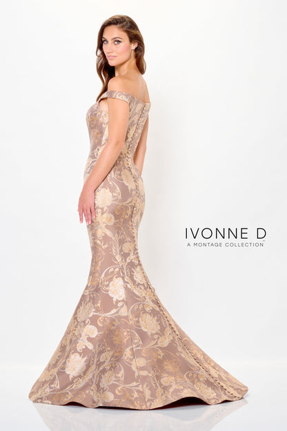 Ivonne D ID6204 Formal Long Mermaid Evening Gown