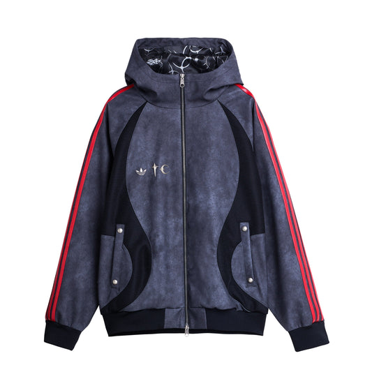 x Thug Club Teamgeist Faux Leather Jacket