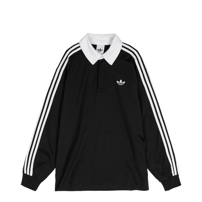 3-Stripes Rugby Longsleeve Polo Shirt
