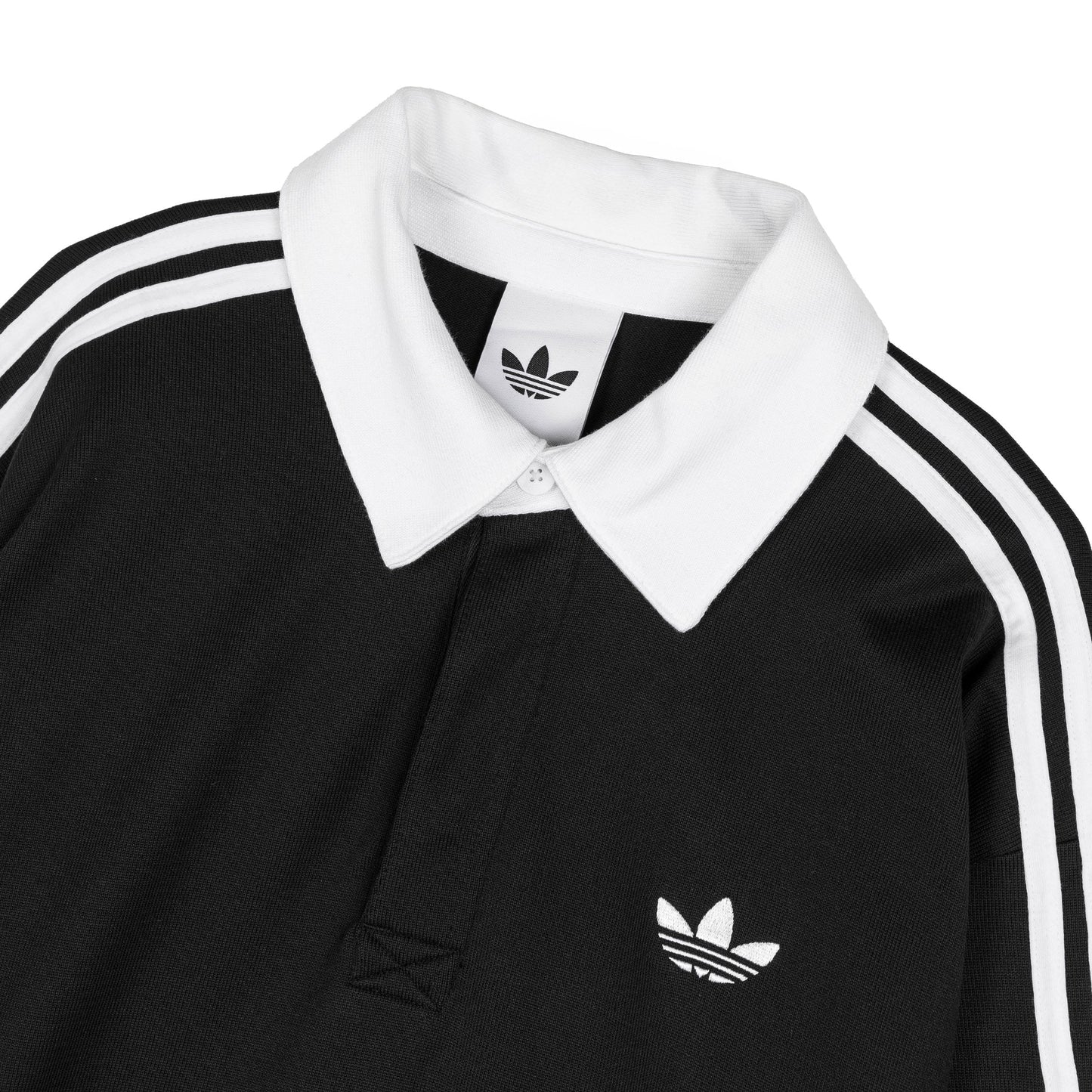 3-Stripes Rugby Longsleeve Polo Shirt