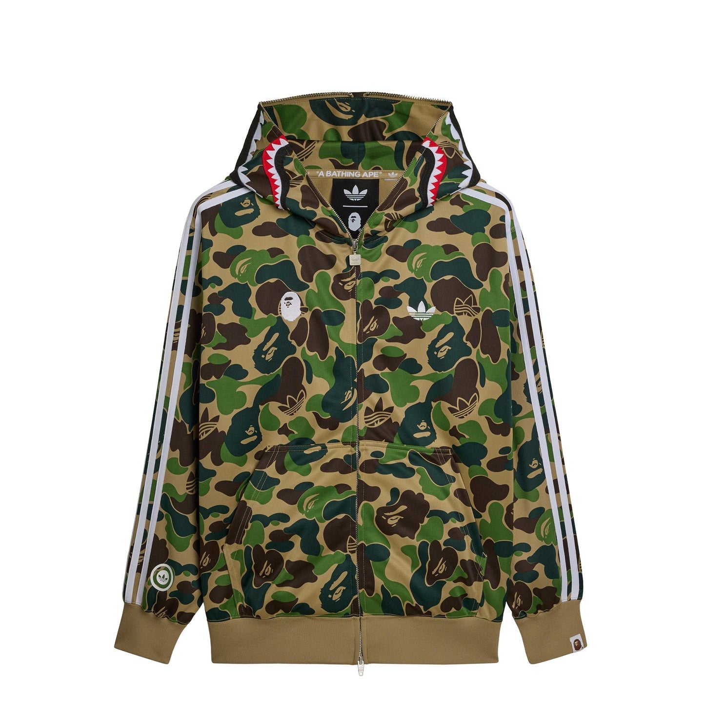 x Bape Shark Track Hoodie