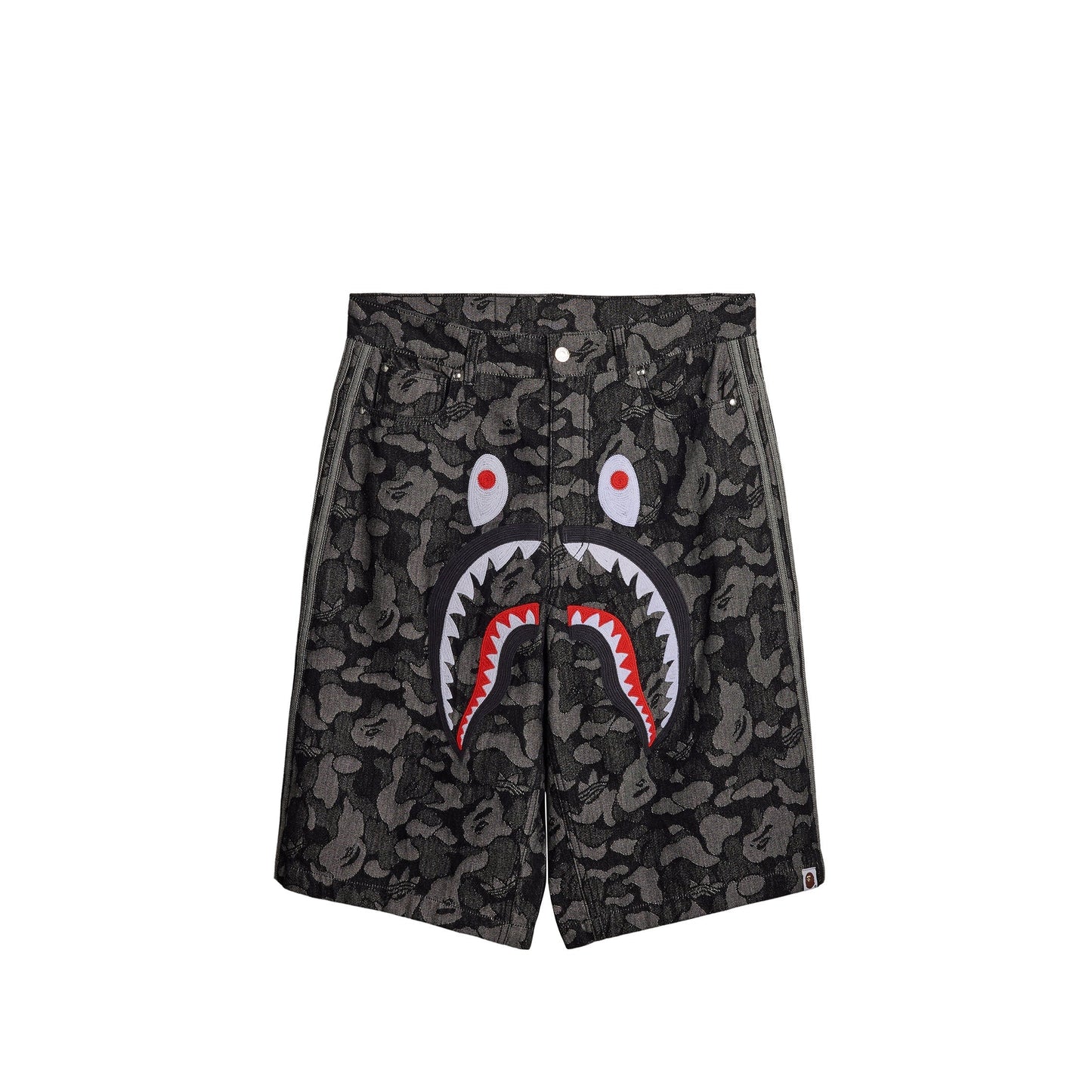 x Bape Shark Denim Jorts