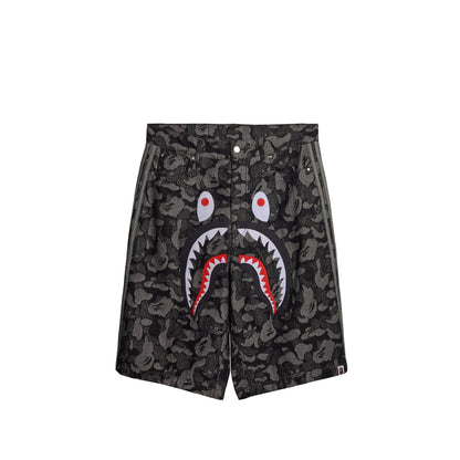 x Bape Shark Denim Jorts