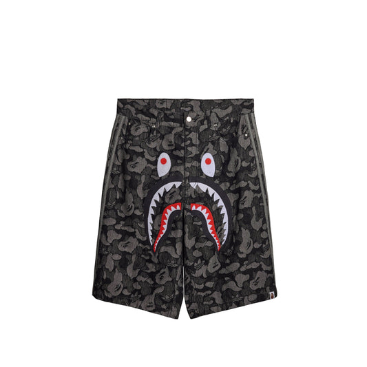 x Bape Shark Denim Jorts