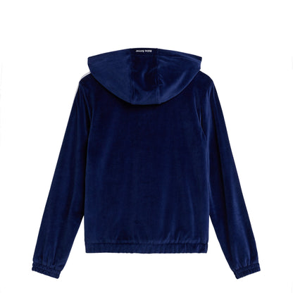 x Wales Bonner Velour Track Jacket