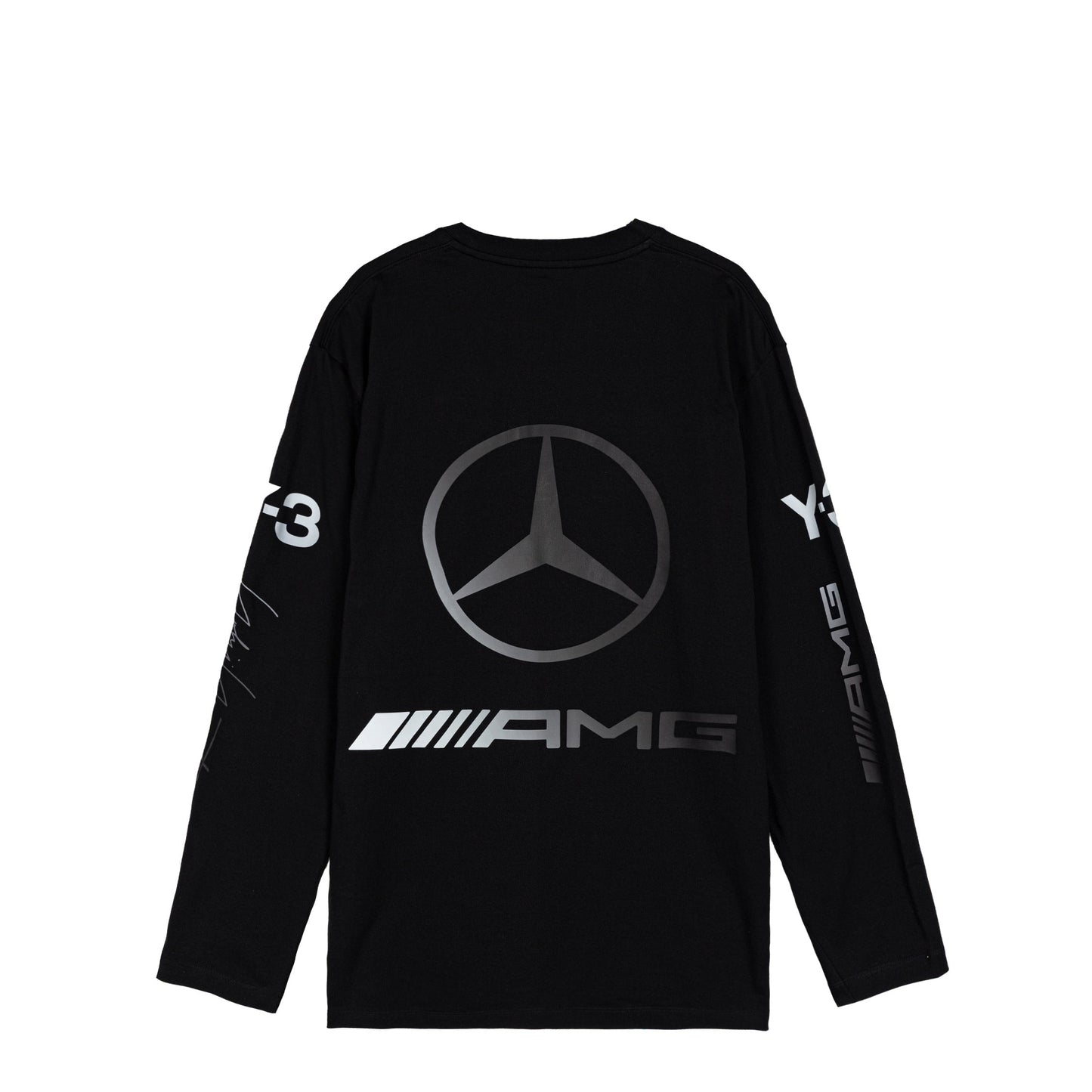 Y-3 x Mercedes-AMG PETRONAS F1 Team Chaos Logo Long Sleeve Tee