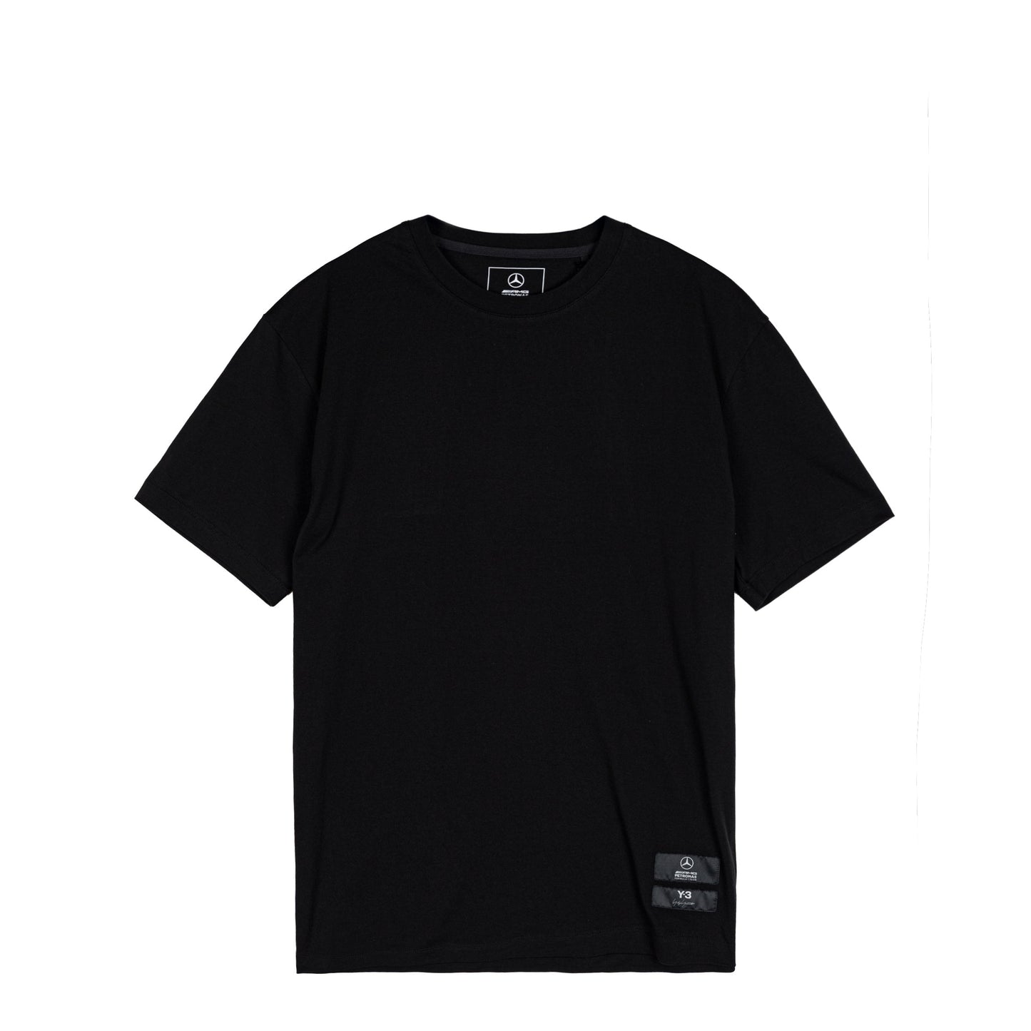 Y-3 x Mercedes-AMG PETRONAS F1 Team Logo Stack Short Sleeve Tee