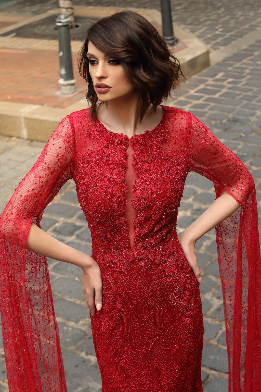 Modessa Couture M19023 Long Formal Mermaid Dress