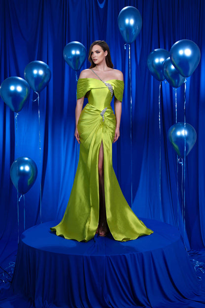 Modessa Couture M24642 Long Mermaid Fit Formal Evening Prom Dress