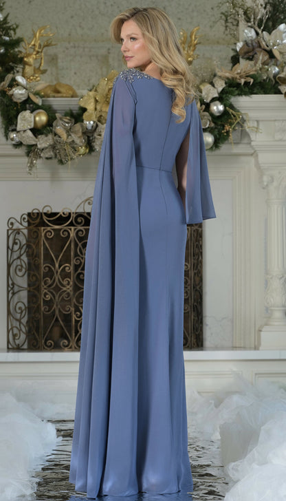 Marsoni MV1362 Long Formal Beaded Mother of the Bride Dress