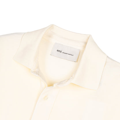 AMI Paris	Ami De Coeur Knitted Patch Polo