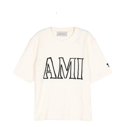 AMI Paris	Ami Paris Print T-Shirt