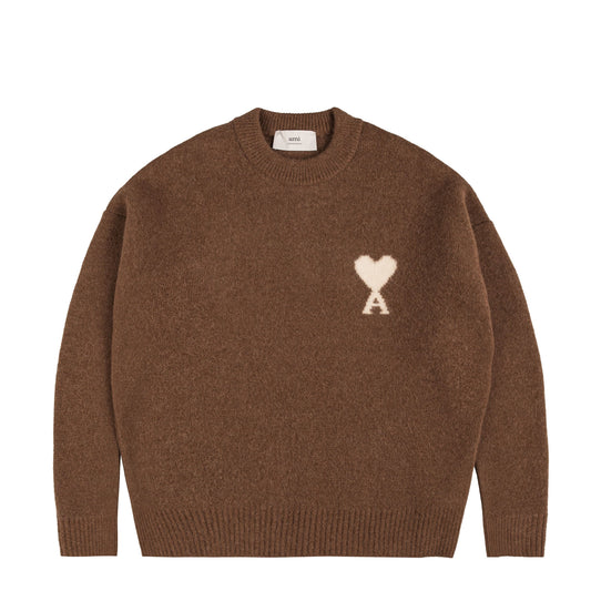 AMI Paris	Ami De Coeur Alpaca Sweater
