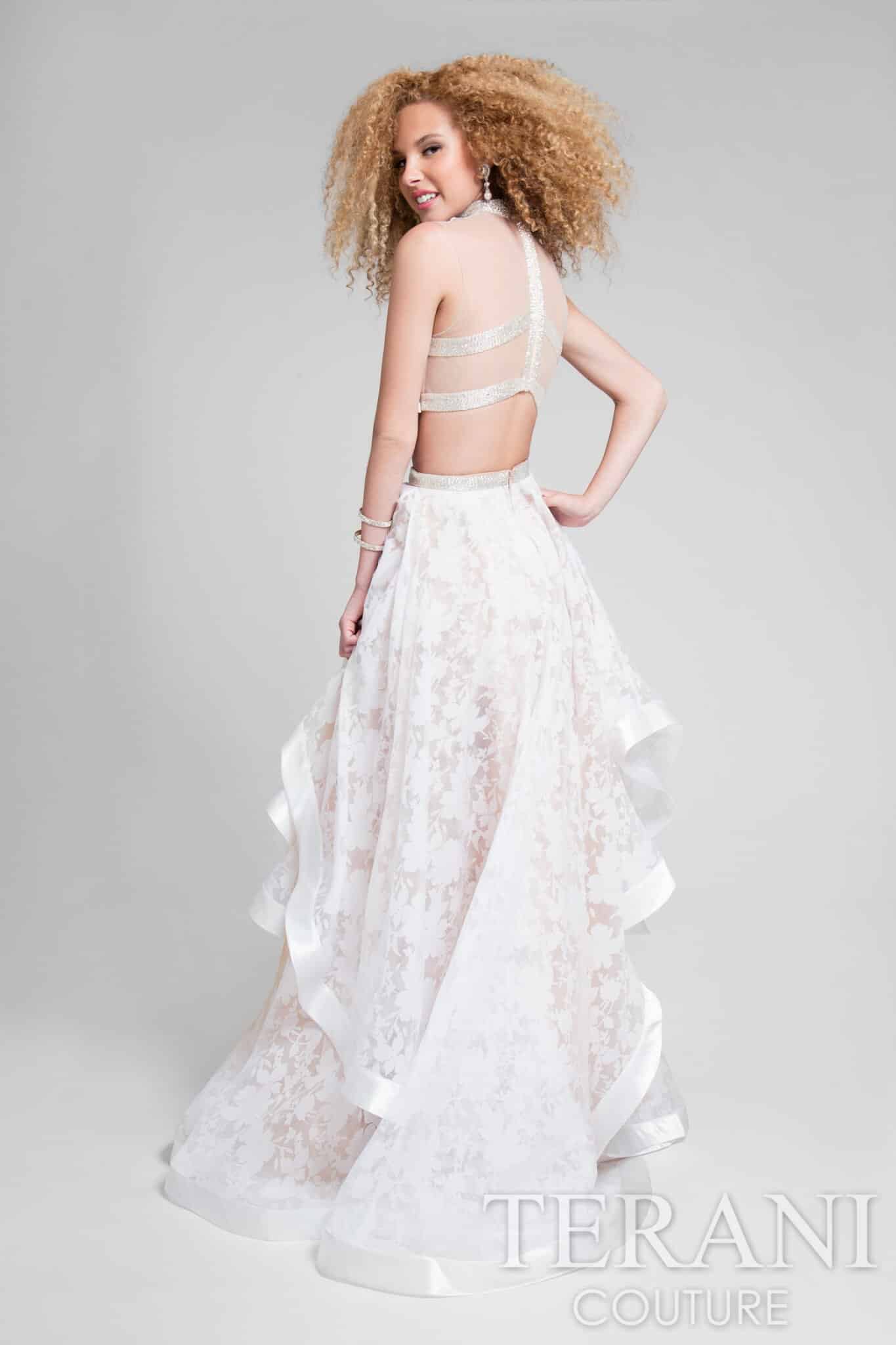 Terani Couture 1711P2713 Two Piece Long Prom Dress