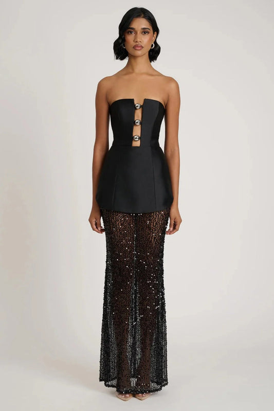 Nerissa Dress - Black