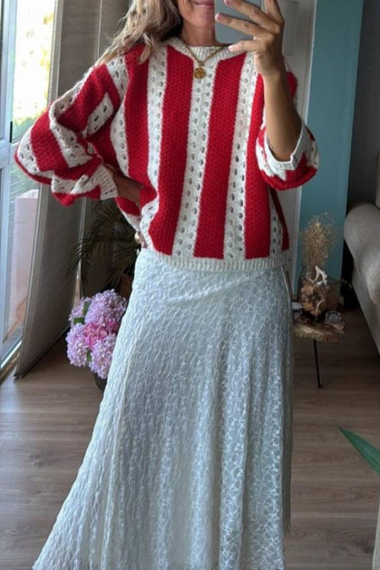 TRIANA white/red, jersey