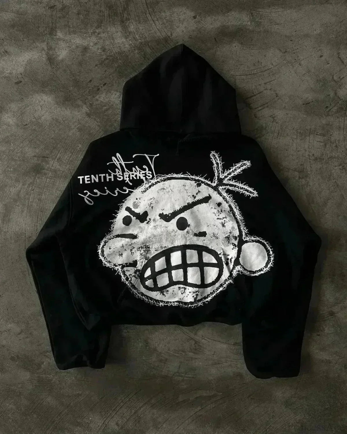 Cartoon Graphic Oversized Hoodie