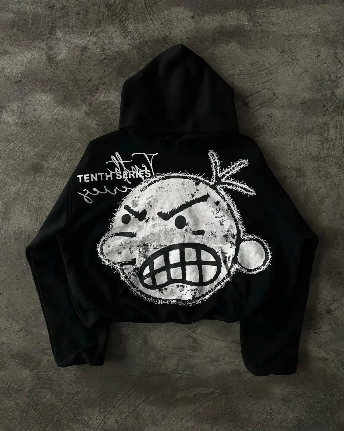 Cartoon Graphic Printed Hoodie