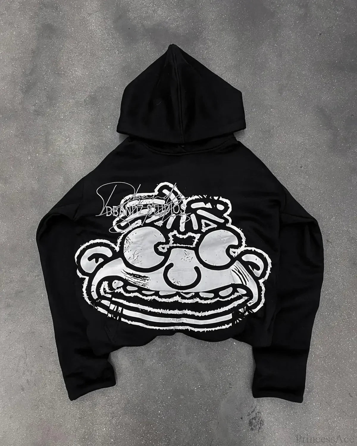 Cartoon Graphic Printed Hoodie