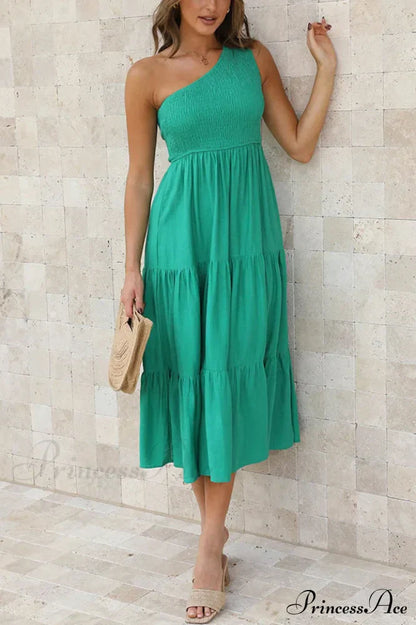 Cassy One Stylish Shoulder Abigail Dress