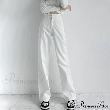 Casual Fashion Straight Leg Jeans