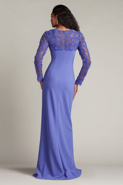 Tadashi Shoji CFE25401L Long Fitted Formal Evening Dress
